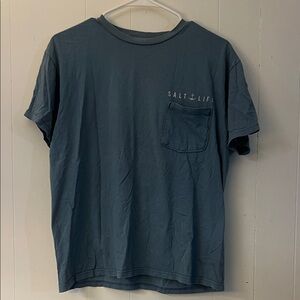 Salt Life Men's Teal Short Sleeve Tee